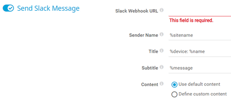 Send Slack Message